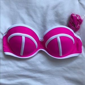 NWT Hot Pink Push-Up Bikini